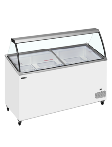 Tefcold Tefcold Vriezer voor schepijs | IC501SCE+SO | 398L | -24 tot -14°C | Energielabel D | 1554 x 620 x 1296mm