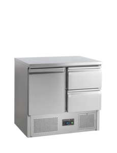 Tefcold Tefcold SA912 | Saladette- koelwerkbank GN1/1 | 230L | +2 tot +10°C | Energielabel C | 900 x 700 x 877mm