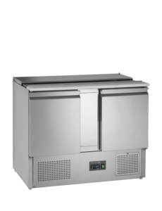 Tefcold Tefcold SA1045 | Saladette-koelwerkbank GN1/1 | 240L | +2 tot +10°C | 1045 x 700 x 877mm