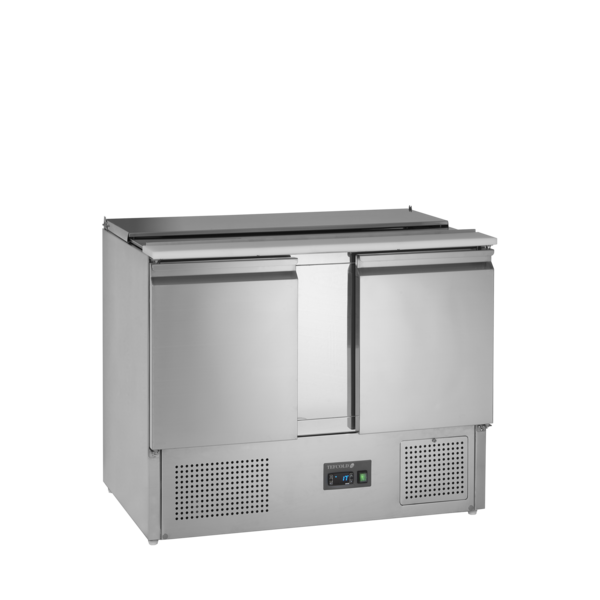 Tefcold Tefcold SA1045 | Saladette-koelwerkbank GN1/1 | 240L | +2 tot +10°C | 1045 x 700 x 877mm