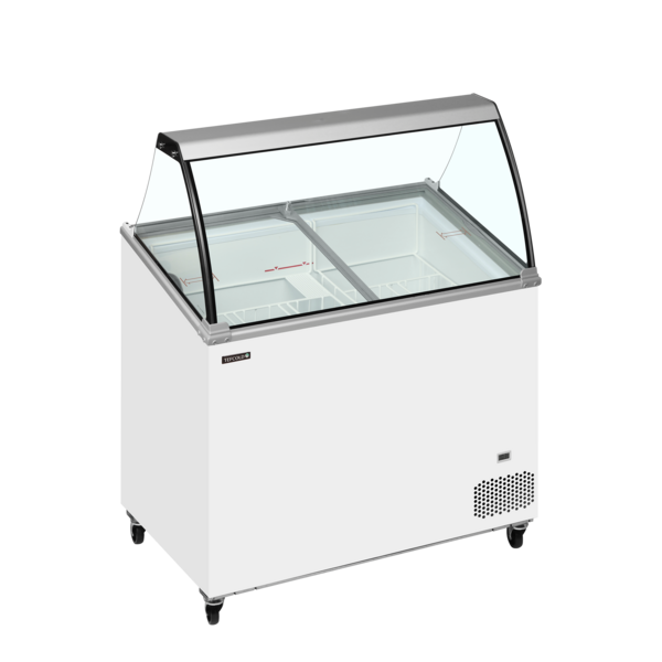 Tefcold Tefcold Vriezer voor schepijs | IC302SCE-SO | 230L | -24 tot -14°C | Energielabel D | 1010 x 615 x 1295mm
