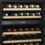 Tefcold Tefcold Wijnkoeler | TFW200-2S | 131L | +5 tot +10 / +10 tot +18°C | Energielabel G | 595 x 570 x 820mm