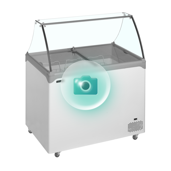 Tefcold Tefcold Vriezer voor schepijs | NIC202SC-SO | 138L | -24 tot -14°C | Energielabel D | 740 x 650 x 885mm