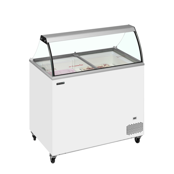 Tefcold Tefcold Vriezer voor schepijs | IC302SC-SO | 255L | -24 tot -14°C | Energielabel D | 1010 x 630 x 1250mm