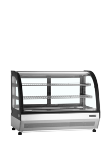 Tefcold Tefcold LCT900C/BLACK | Koelvitrine - countertop | 78L | +2 tot +8°C | Energielabel C | 900 x 560 x 670mm
