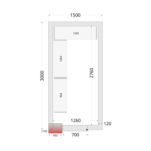 Tefcold Tefcold Shelf Rack System Kit | CRNF1530