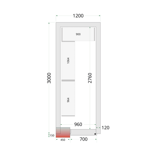 Tefcold Tefcold Shelf Rack System Kit | CRNF1230