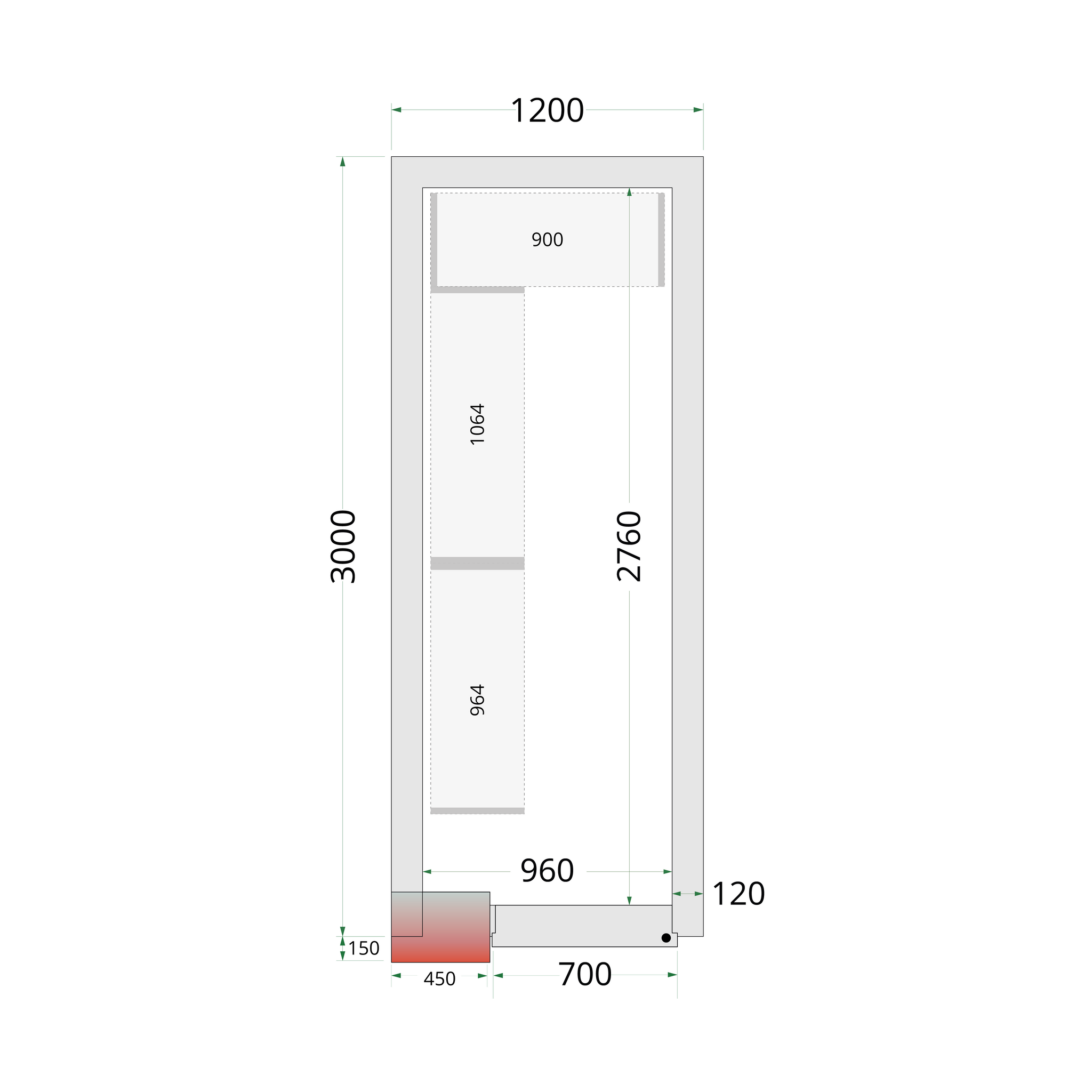 Tefcold Tefcold Shelf Rack System Kit | CRNF1230