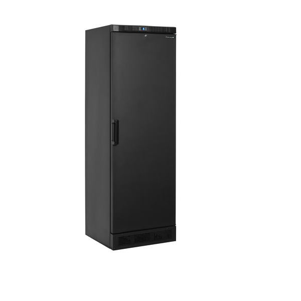 Tefcold Tefcold CPP1380E | Zwarte wijnkoeler - Volle deur | 350L | +1 tot +18°C | Energielabel D | 595 x 640 x 1840mm