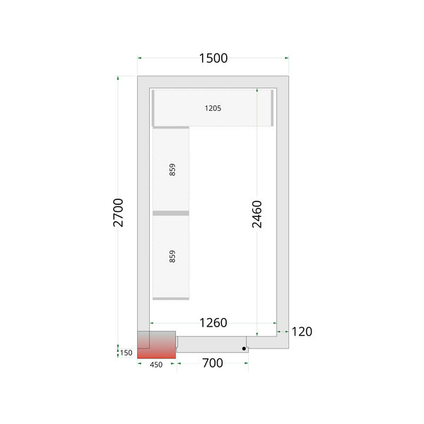 Tefcold Tefcold Shelf Rack System Kit | CRNF1527