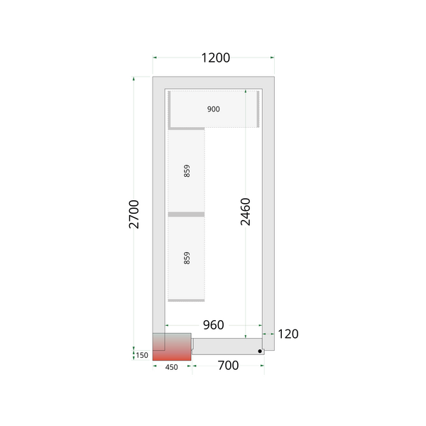 Tefcold Tefcold Shelf Rack System Kit | CRNF1227