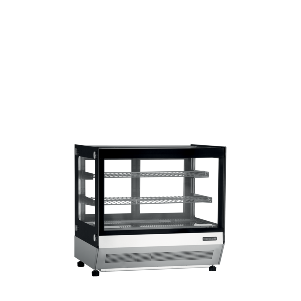 Tefcold Tefcold LCT750F/BLACK | Koelvitrine - countertop | 67L | +2 tot +8°C | Energielabel C | 700 x 560 x 670mm