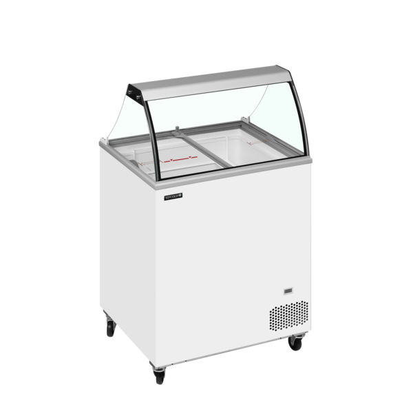 Tefcold Tefcold Vriezer voor schepijs | IC201SC+SO | 165L | -24 tot -14°C | Energielabel D | 720 x 630 x 1250mm
