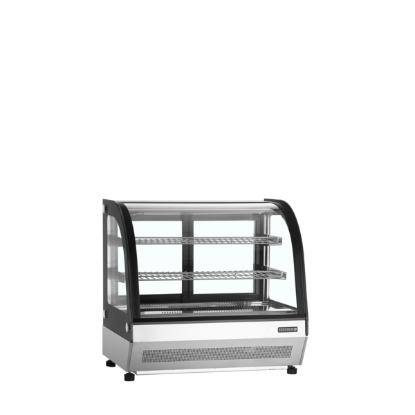 Tefcold Tefcold LCT750C/BLACK | Koelvitrine - countertop | 60L | +2 tot +8°C | Energielabel C | 700 x 560 x 670mm