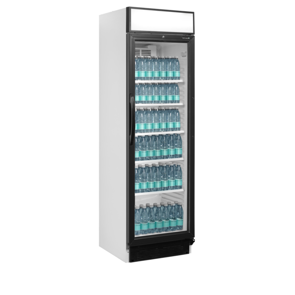 Tefcold Tefcold CEV425CP 2 LED (Topcold) | Flessenkoeler (SC381) | 345L | +2 tot +10°C | Energielabel D | 595 x 640 x 1980mm