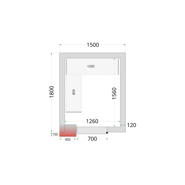 Tefcold Tefcold Shelf Rack System Kit | CRNF1518