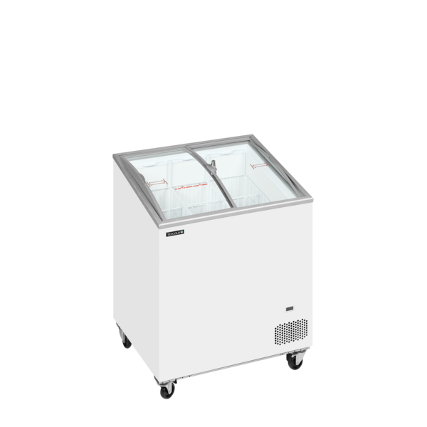 Tefcold Tefcold IC202SCEB | Vrieskast consumptie-ijs | 157L | -24 tot -14°C | Energielabel D | 720 x 615 x 949mm