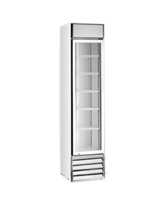 Tefcold Tefcold ARV165 | Drankenkoeling smal - Glasdeur | 145L | +2 tot +8°C | Energielabel D | 390 x 400 x 1820mm