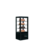 Tefcold Tefcold UPD80-BLACK | Koelvitrine - countertop | 78L | +2 tot +12°C | Energielabel C | 428 x 386 x 1000mm