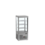 Tefcold Tefcold UPD80-GREY | Koelvitrine - countertop | 78L | +2 tot +12°C | Energielabel C | 428 x 386 x 1000mm