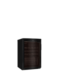 Tefcold Tefcold SC85 BLACK | Zwarte wijnkoeler - Under counter | 85L | +2 tot +10°C | Energielabel C | 503 x 567 x 775mm