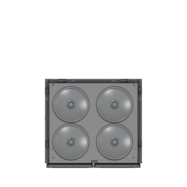 Tefcold Tefcold Hoogwaardige KEG koeler | SKB-4 | 840L | 1060 x 975 x 1080mm