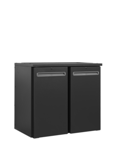 Tefcold Tefcold Hoogwaardige neutrale barkoeler | SCL-X22 | 261L | +2 tot +10°C | 950 x 550 x 820mm