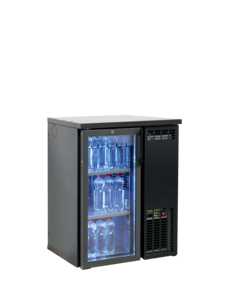 Tefcold Tefcold Hoogwaardige barkoeler | SCL-2GMU+ | 124L | +2 tot +10°C | Energielabel D | 770 x 560 x 820mm