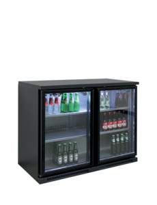 Tefcold Tefcold Hoogwaardige barkoeler | SGD-240GE | 260L | +2 tot +10°C | Energielabel F | 1110 x 620 x 840mm