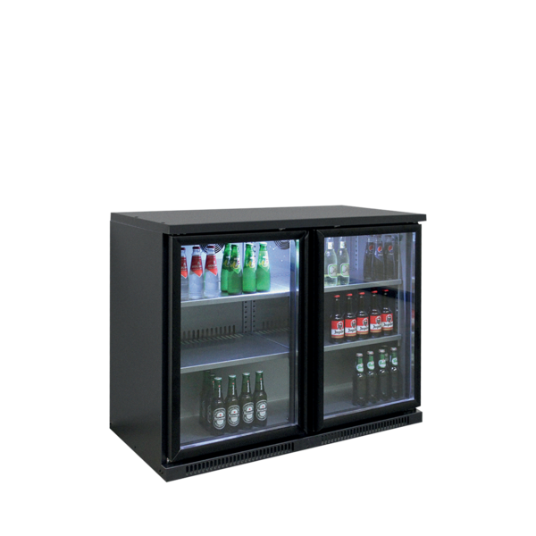 Tefcold Tefcold Hoogwaardige barkoeler | SGD-240GE | 260L | +2 tot +10°C | Energielabel F | 1110 x 620 x 840mm