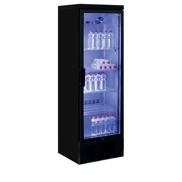 Tefcold Tefcold Hoogwaardige displaykoeling | SGD-300GE | 260L | +2 tot +12°C | Energielabel F | 600 x 575 x 1805mm