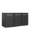 Tefcold Tefcold Hoogwaardige barkoeler | SGD-360E | 401L | +2 tot +10°C | Energielabel D | 1670 x 600 x 840mm