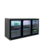 Tefcold Tefcold Hoogwaardige barkoeler | SGD-360GE | 401L | +2 tot +10°C | Energielabel E | 1670 x 620 x 840mm