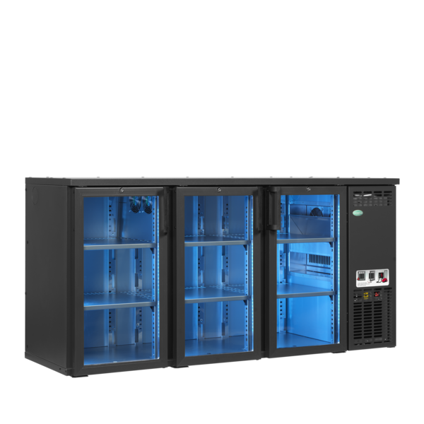 Tefcold Tefcold Hoogwaardige barkoeler | SCL-222GMU+ | 422L | +2 tot +10°C | Energielabel C | 1720 x 560 x 820mm