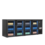Tefcold Tefcold Hoogwaardige barkoeler | SCL-2222GMU+ | 574L | +2 tot +10°C | Energielabel D | 2200 x 560 x 820mm