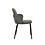 Veba Paddy - Stapelbare gestoffeerde armstoel | Donker grijs | 56x56x82(H)cm | 51008