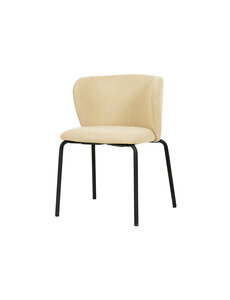 Veba Break - Stapelbare gestoffeerde stoel | Zand | 55x53x75(H)cm | 51011