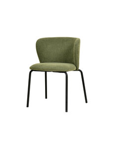 Veba Break - Stapelbare gestoffeerde stoel | Groen | 55x53x75(H)cm | 51012