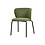 Veba Break - Stapelbare gestoffeerde stoel | Groen | 55x53x75(H)cm | 51012