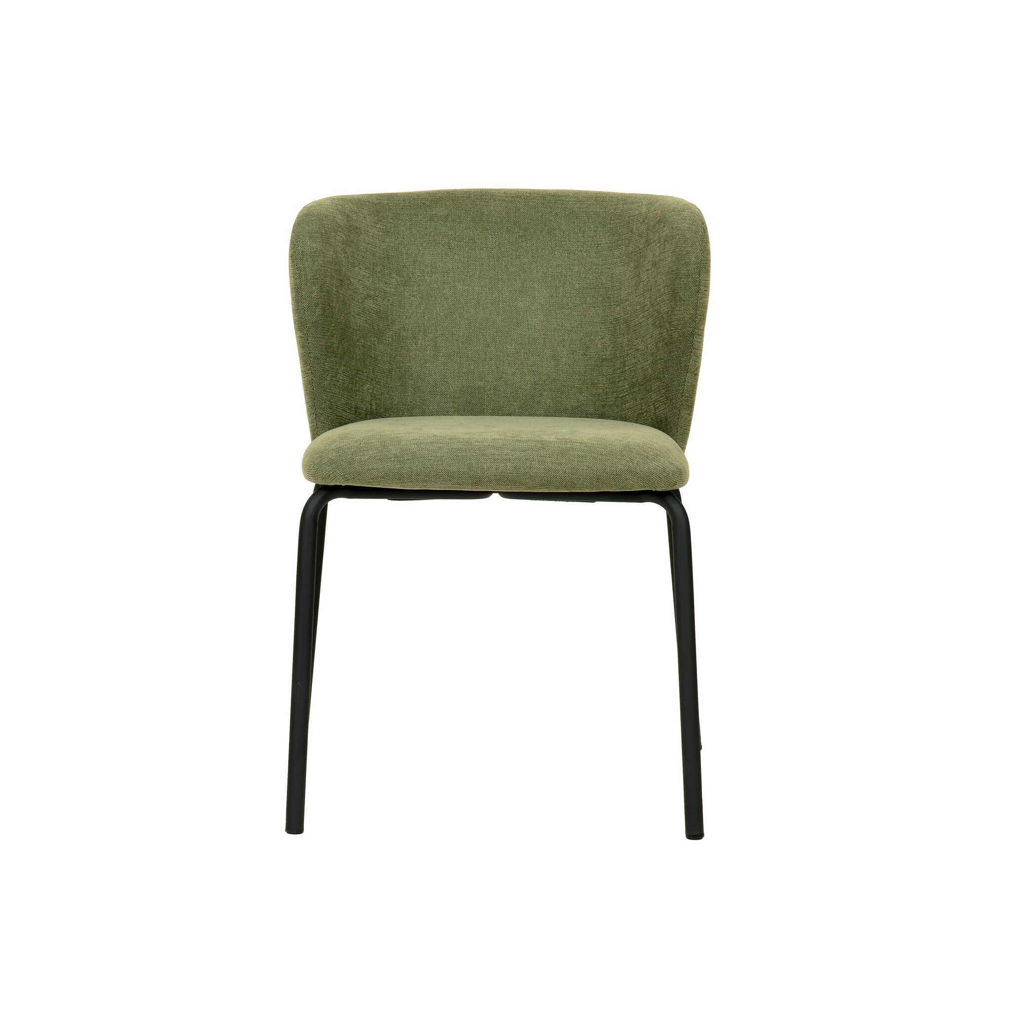 Veba Break - Stapelbare gestoffeerde stoel | Groen | 55x53x75(H)cm | 51012, foto 2 van 4