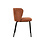 Veba Break - Stapelbare gestoffeerde stoel | Bruin-Rood | 55x53x75(H)cm | 51013