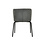 Veba Break - Stapelbare gestoffeerde stoel | Donker grijs | 55x53x75(H)cm | 51014