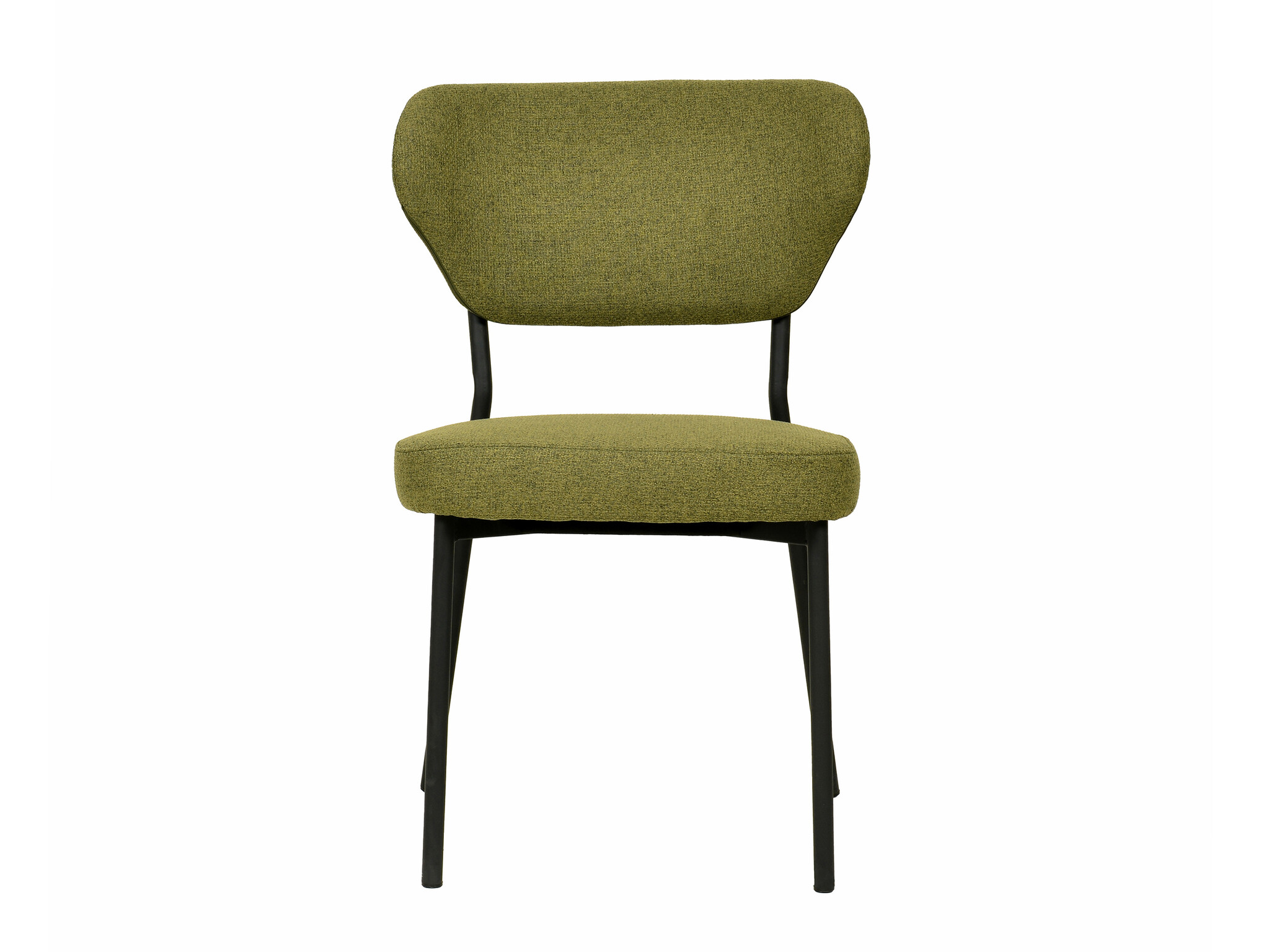 Veba Duko - Stapelbare gestoffeerde stoel | Groen | 53x55x83(H)cm | 51022, foto 2 van 4