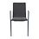 Veba Fortis - Stapelbare conferentie armstoel | Donker grijs | 53x62x85(H)cm | 151536
