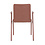 Veba Fortis - Stapelbare conferentie armstoel | Bruin-Rood | 53x62x85(H)cm | 151576