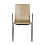 Veba Fortis - Stapelbare conferentie armstoel | Stainless Steel Matt/Hout | 53x60x89(H)cm | 151586