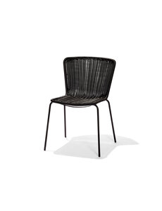 Veba Luca - Stapelbare stoel | Zwart | 57x59x80(H)cm | 151514