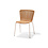 Veba Luca - Stapelbare stoel | Zand | 57x59x80(H)cm | 151594