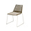 Veba Kimo - Stapelbare stoel incl. zitkussen | Zand | 57x59x80(H)cm | 152592