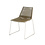 Veba Kimo - Stapelbare stoel incl. zitkussen | Zand | 57x59x80(H)cm | 152592